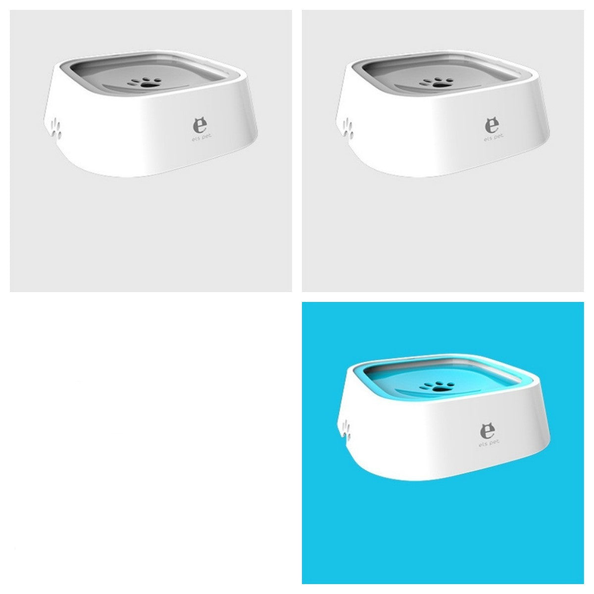 Pet floating water bowl