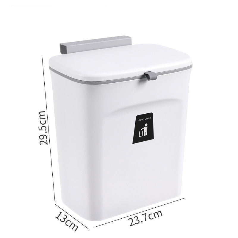 Wall-Mounted Trash Bin