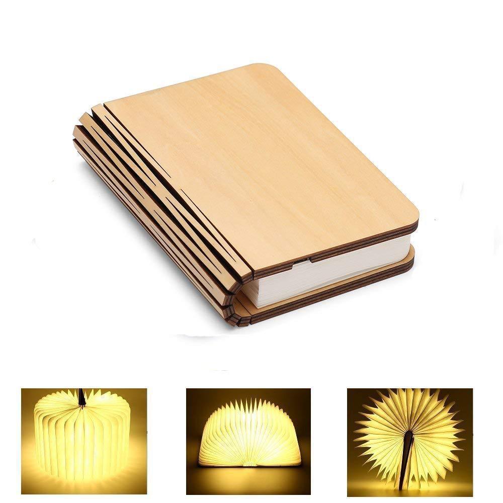 Bedroom Rechargeable Bedside Lamp Turning And Folding