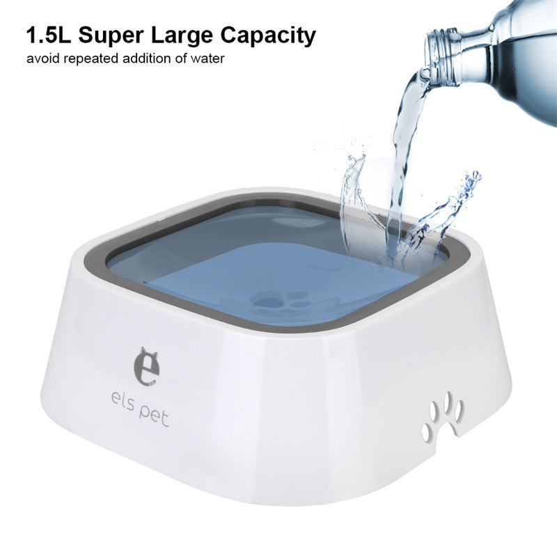 Pet floating water bowl