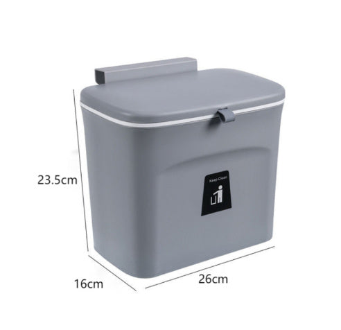 Wall-Mounted Trash Bin