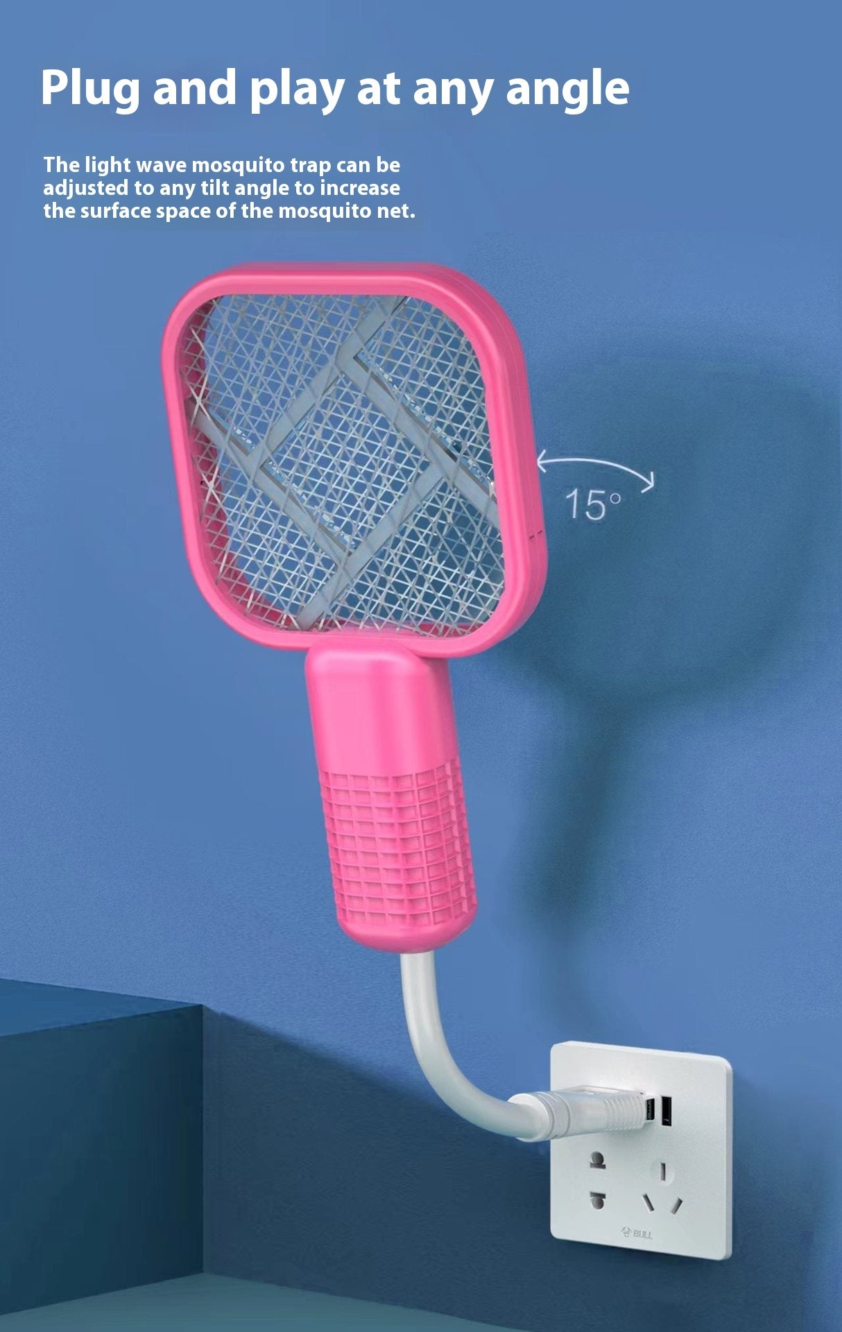 Mini Electric Mosquito Racket