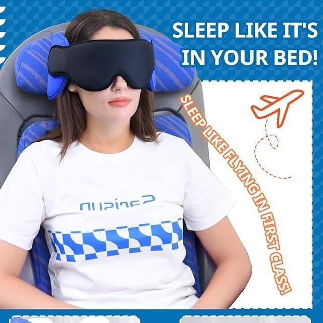Head-Locking Sleep Mask