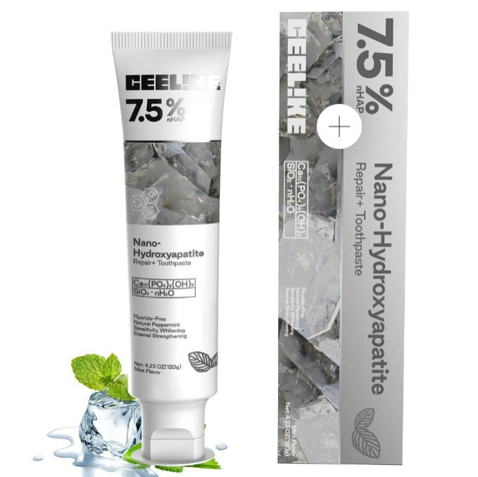 Fluoride-Free Hydroxyapatite Toothpaste