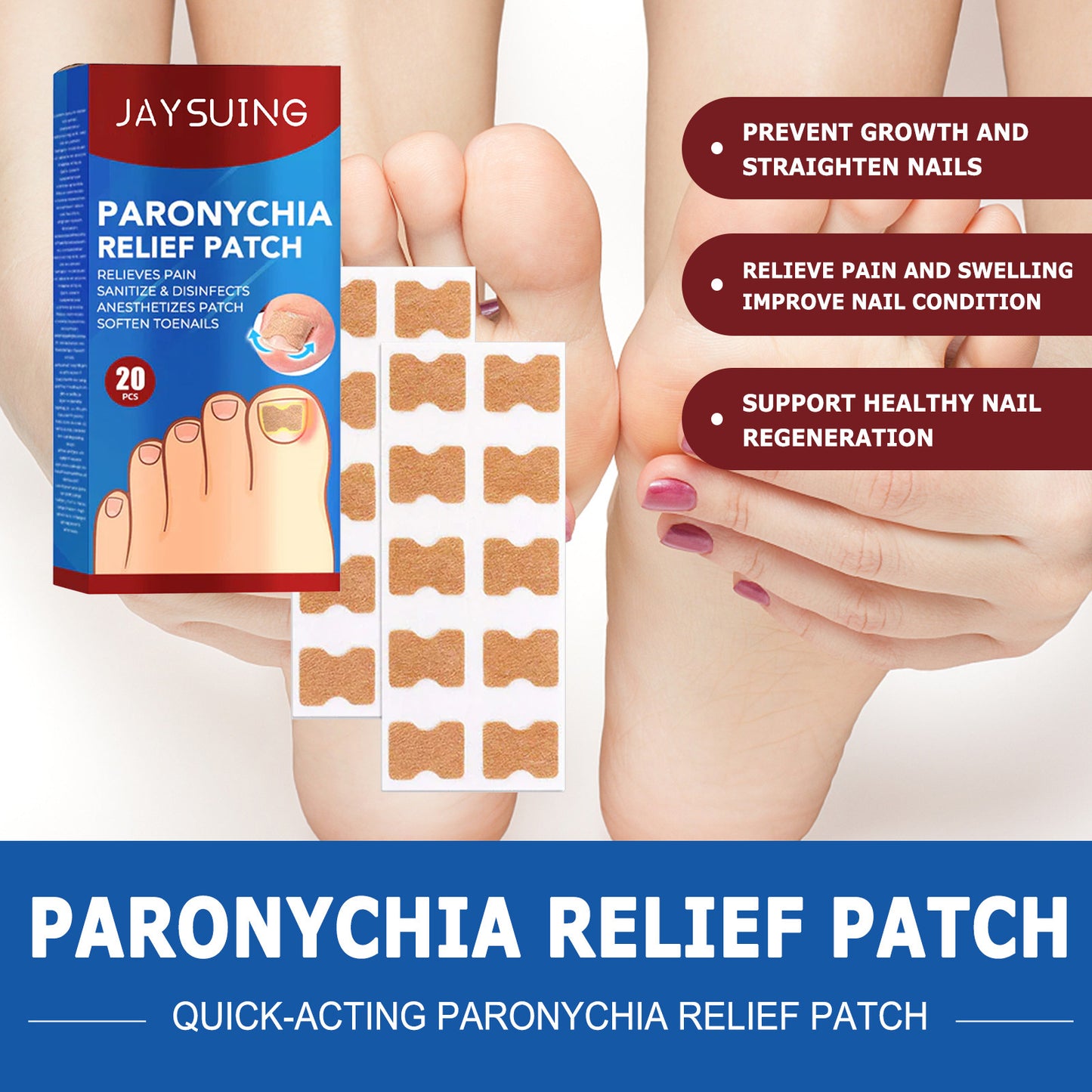 Nail Groove Nursing Adhesive Bandage