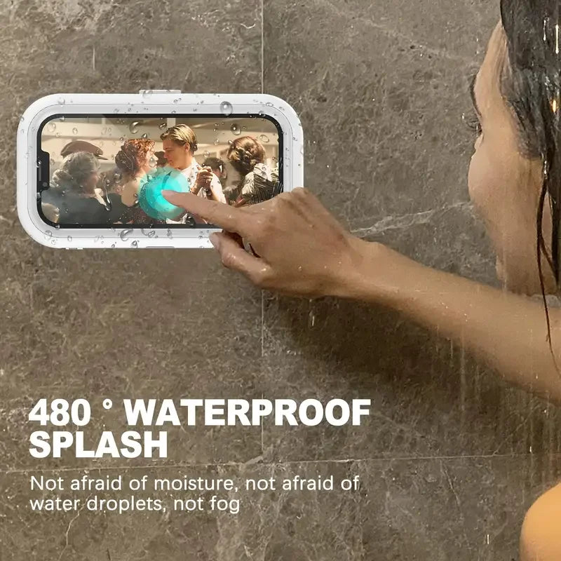 Waterproof Shower Phone Holder