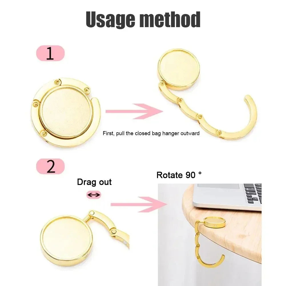Portable Folding Handbag Hanger