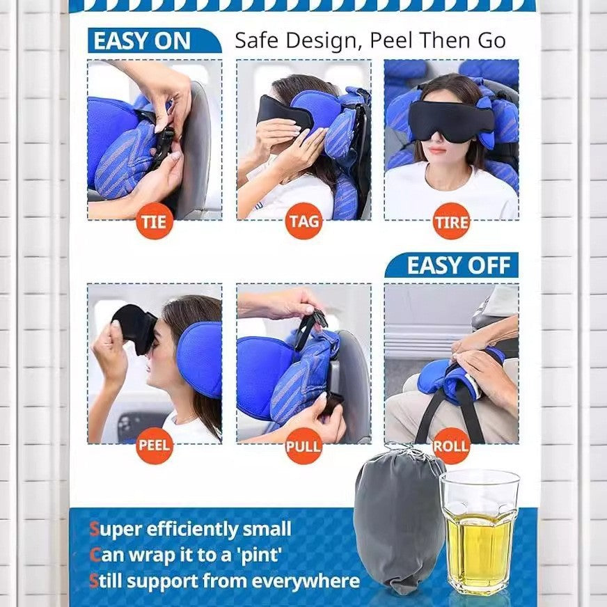 Head-Locking Sleep Mask