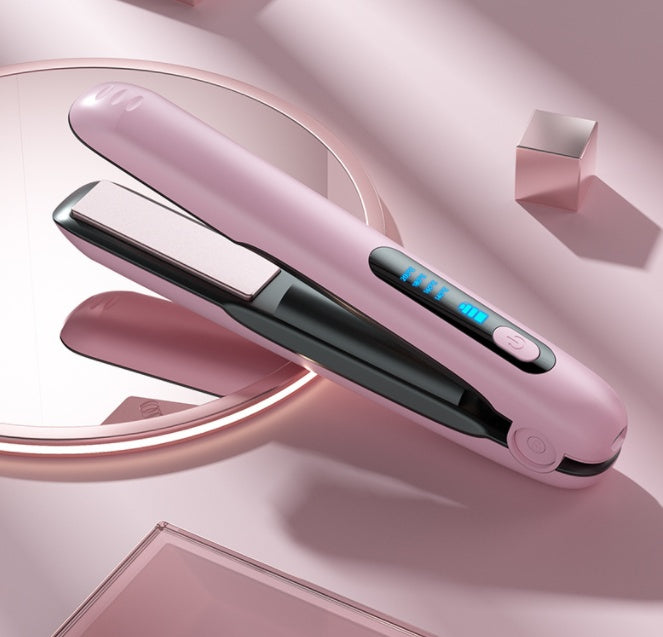Wireless Hair Straightener & Curler 2-in-1