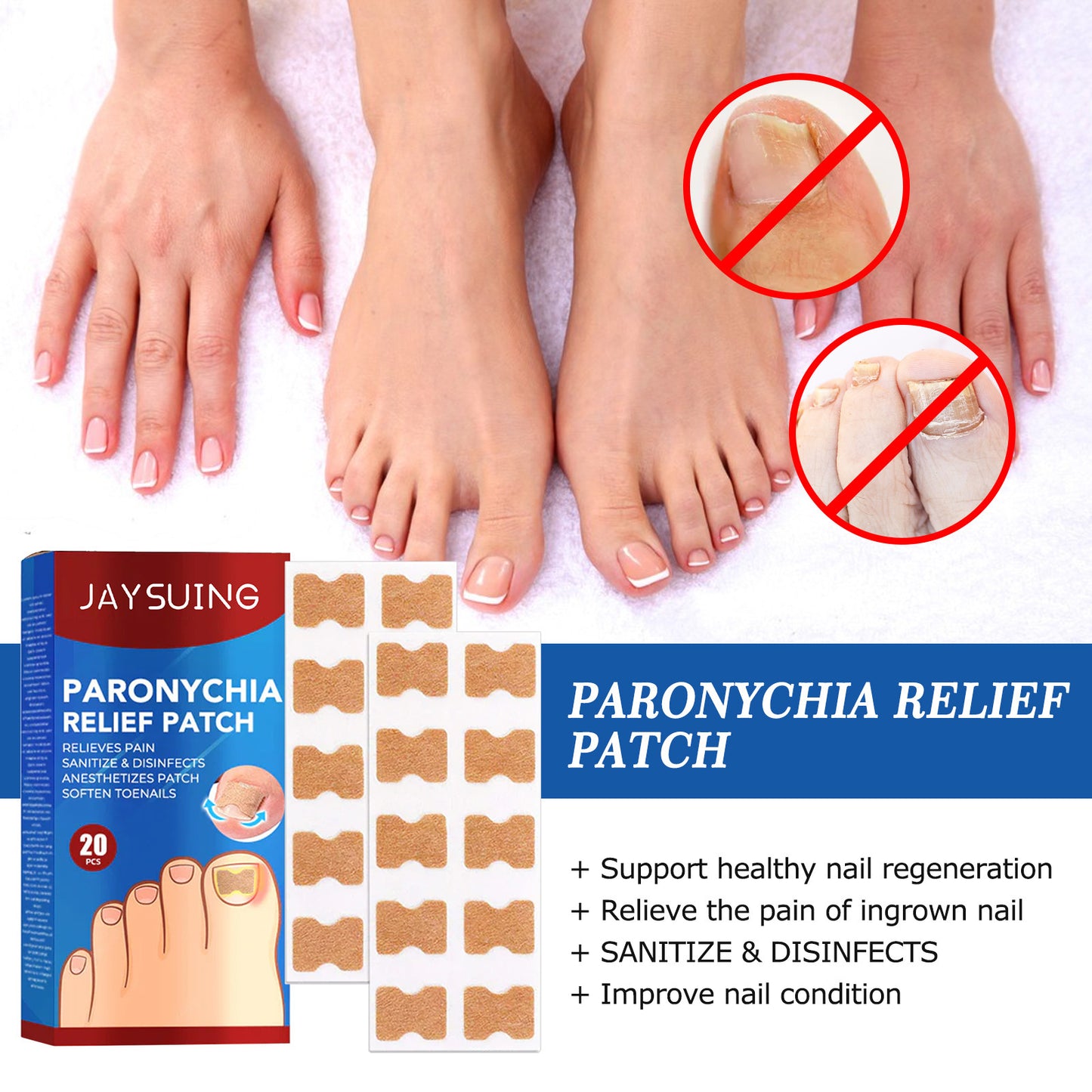 Nail Groove Nursing Adhesive Bandage
