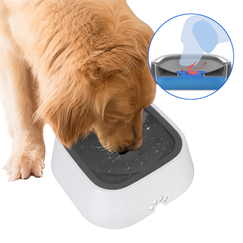 Pet floating water bowl