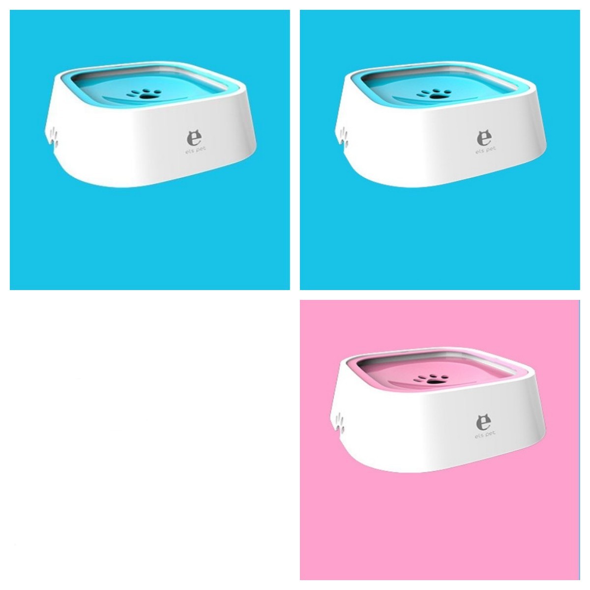 Pet floating water bowl