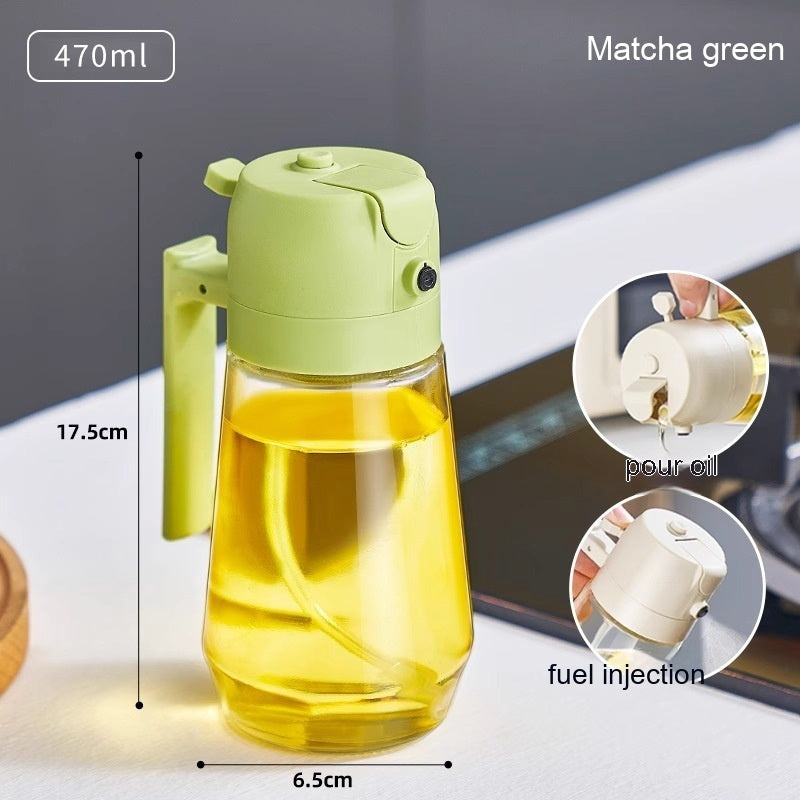 2-in-1 Olive Oil Sprayer & Dispenser