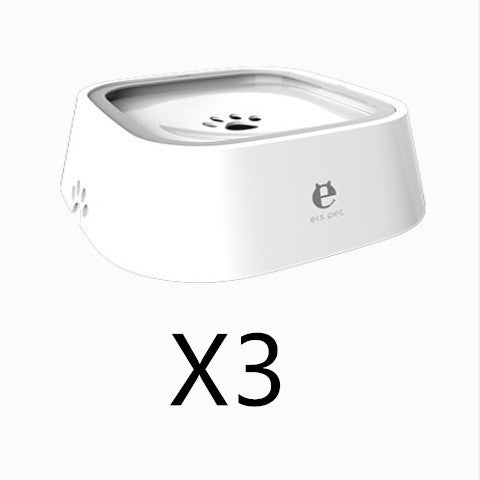 Pet floating water bowl