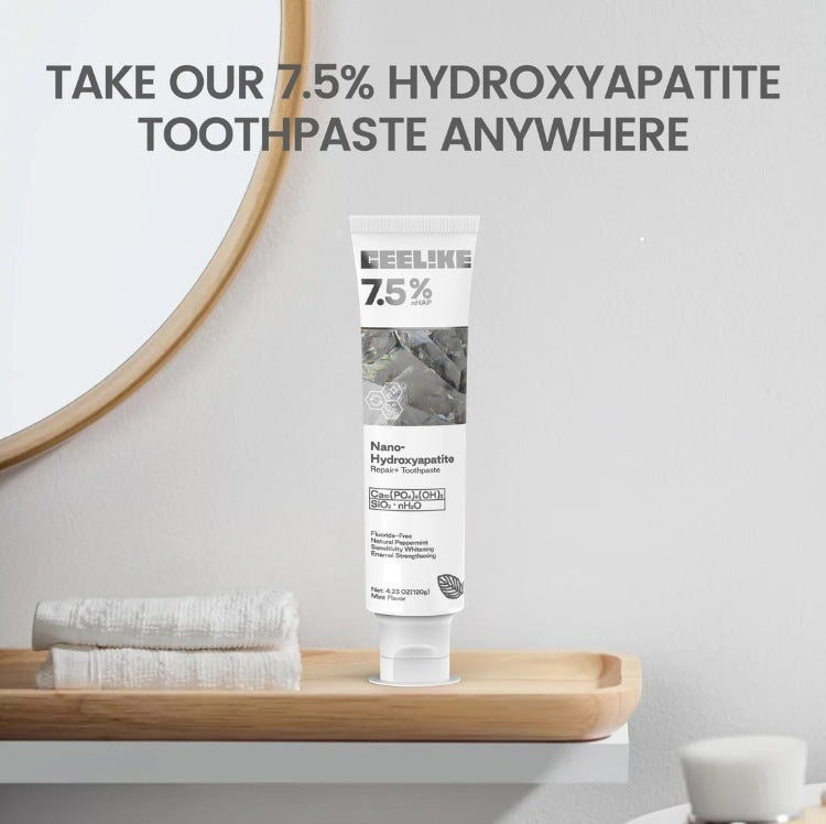 Fluoride-Free Hydroxyapatite Toothpaste