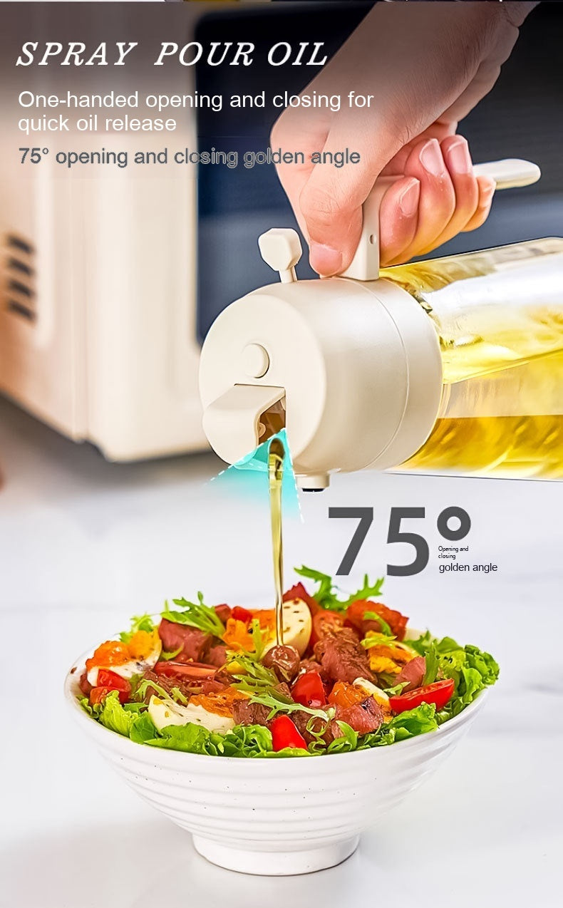 2-in-1 Olive Oil Sprayer & Dispenser