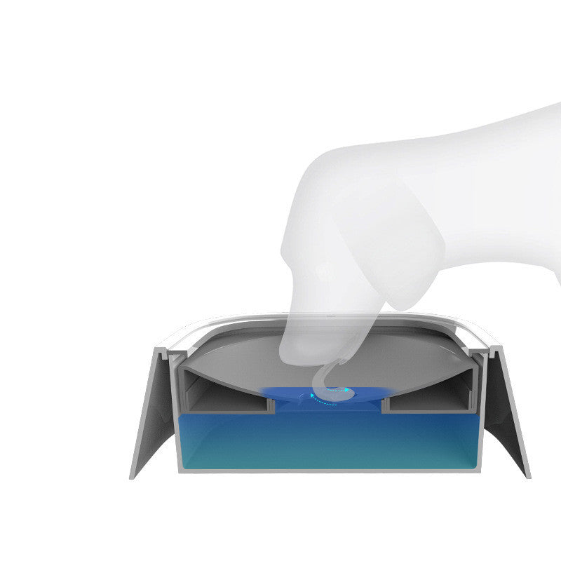 Pet floating water bowl