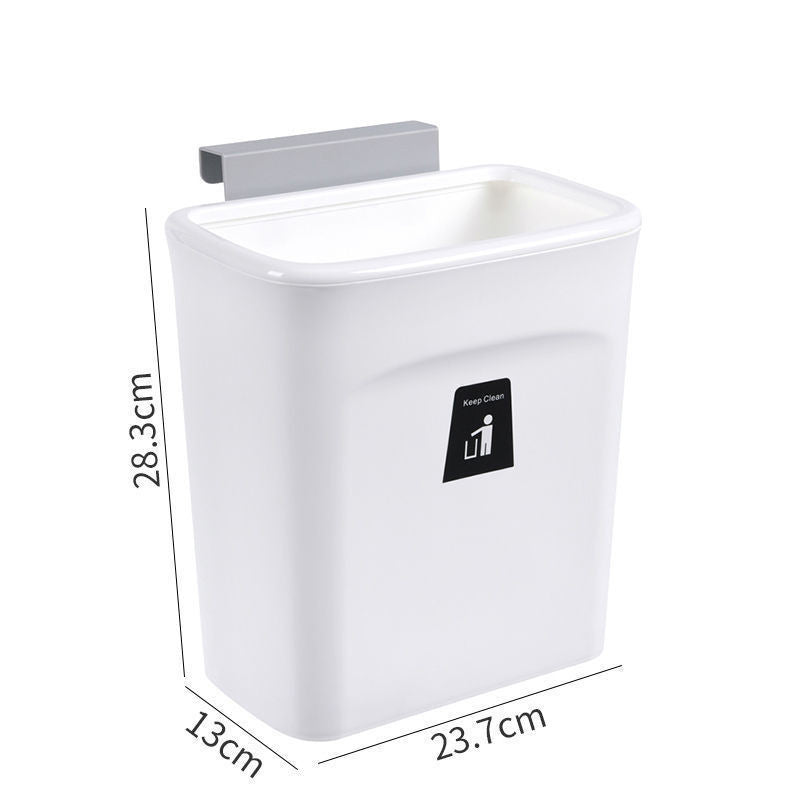 Wall-Mounted Trash Bin