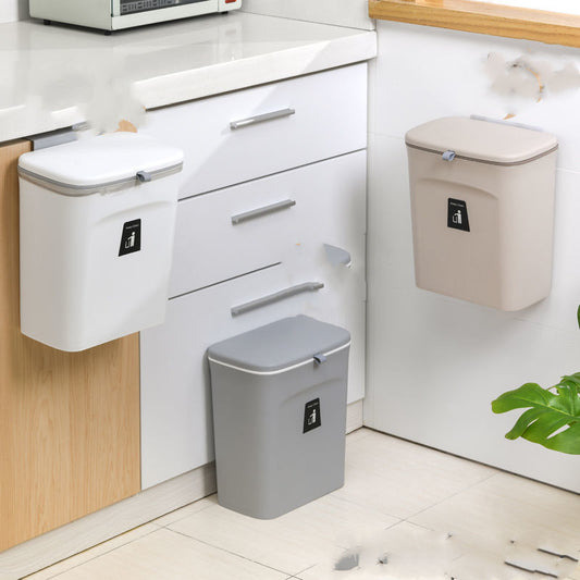 Wall-Mounted Trash Bin