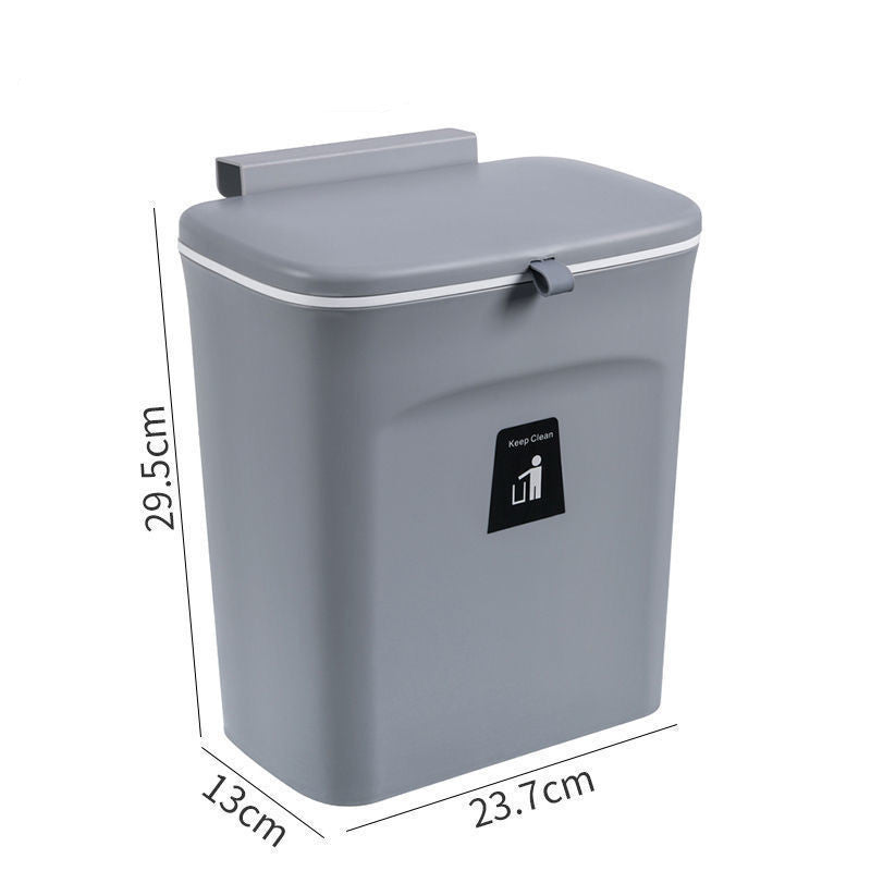 Wall-Mounted Trash Bin