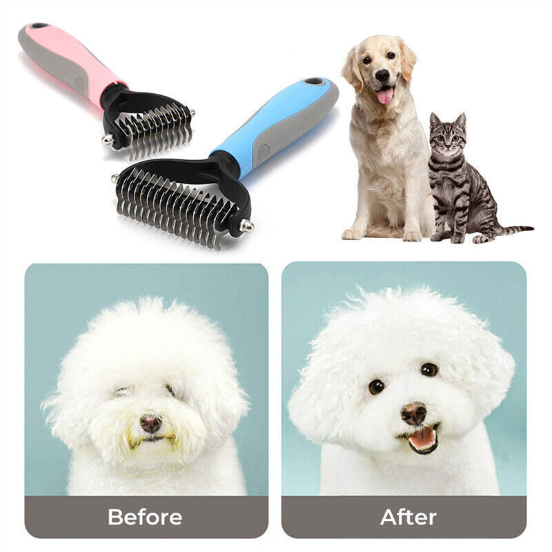 Double Sided Shedding And Dematting Comb