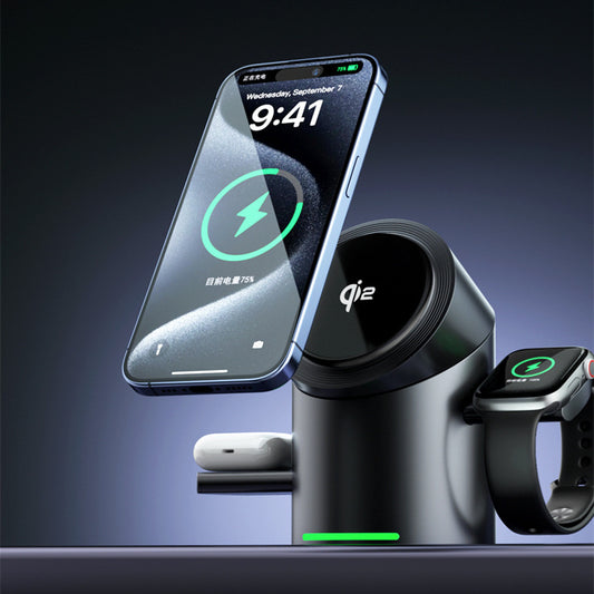 Three-in-one Magnetic Wireless Charger