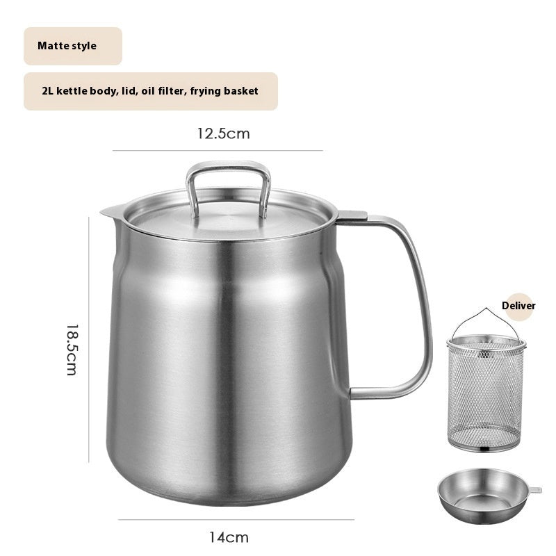 2-in-1 Oil Strainer Pot