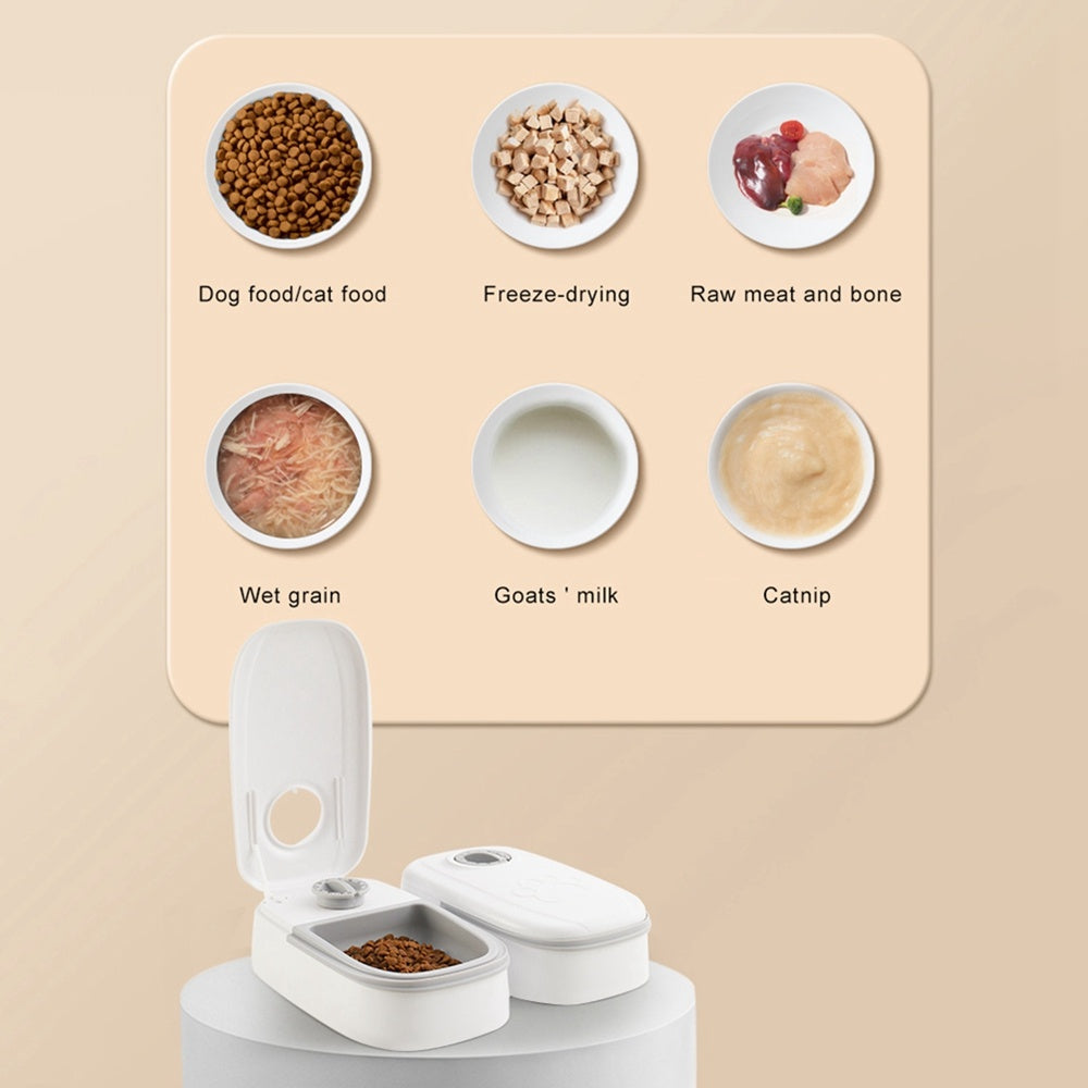 2-in-1 Automatic Pet Feeder