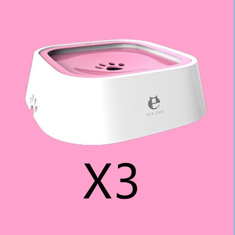 Pet floating water bowl