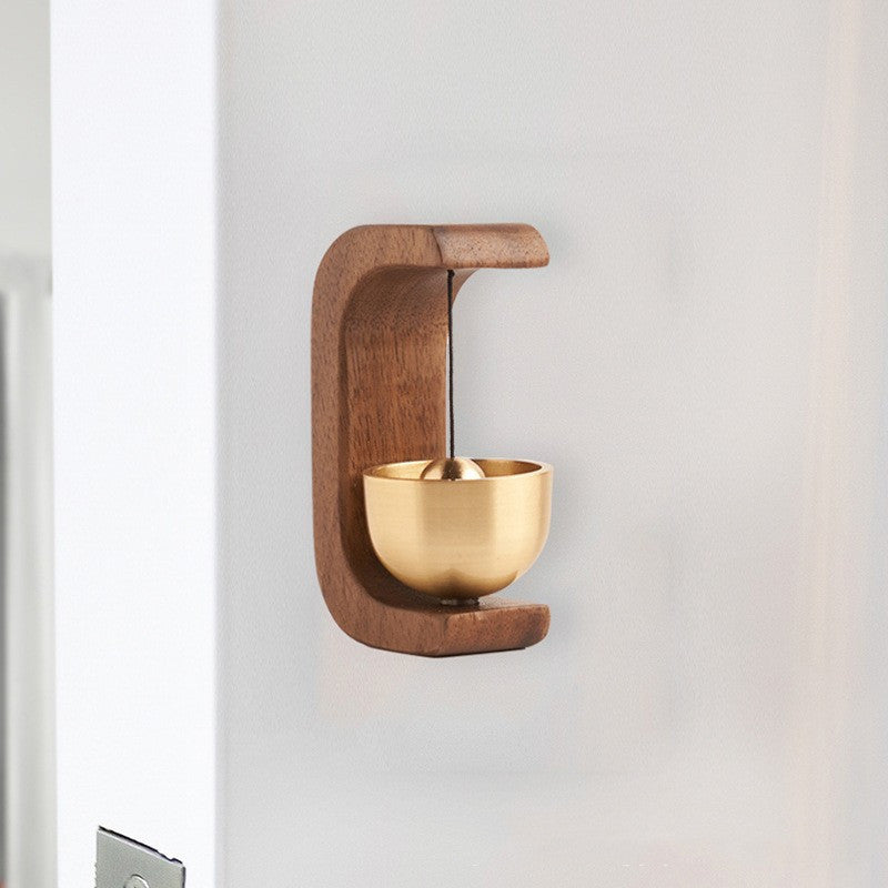 Mini Wooden Door Bell