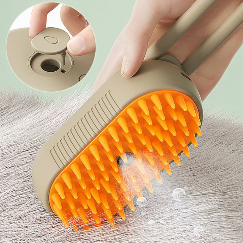 3 in 1 Pet Steamy Brush