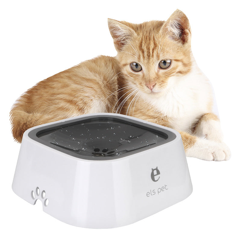 Pet floating water bowl