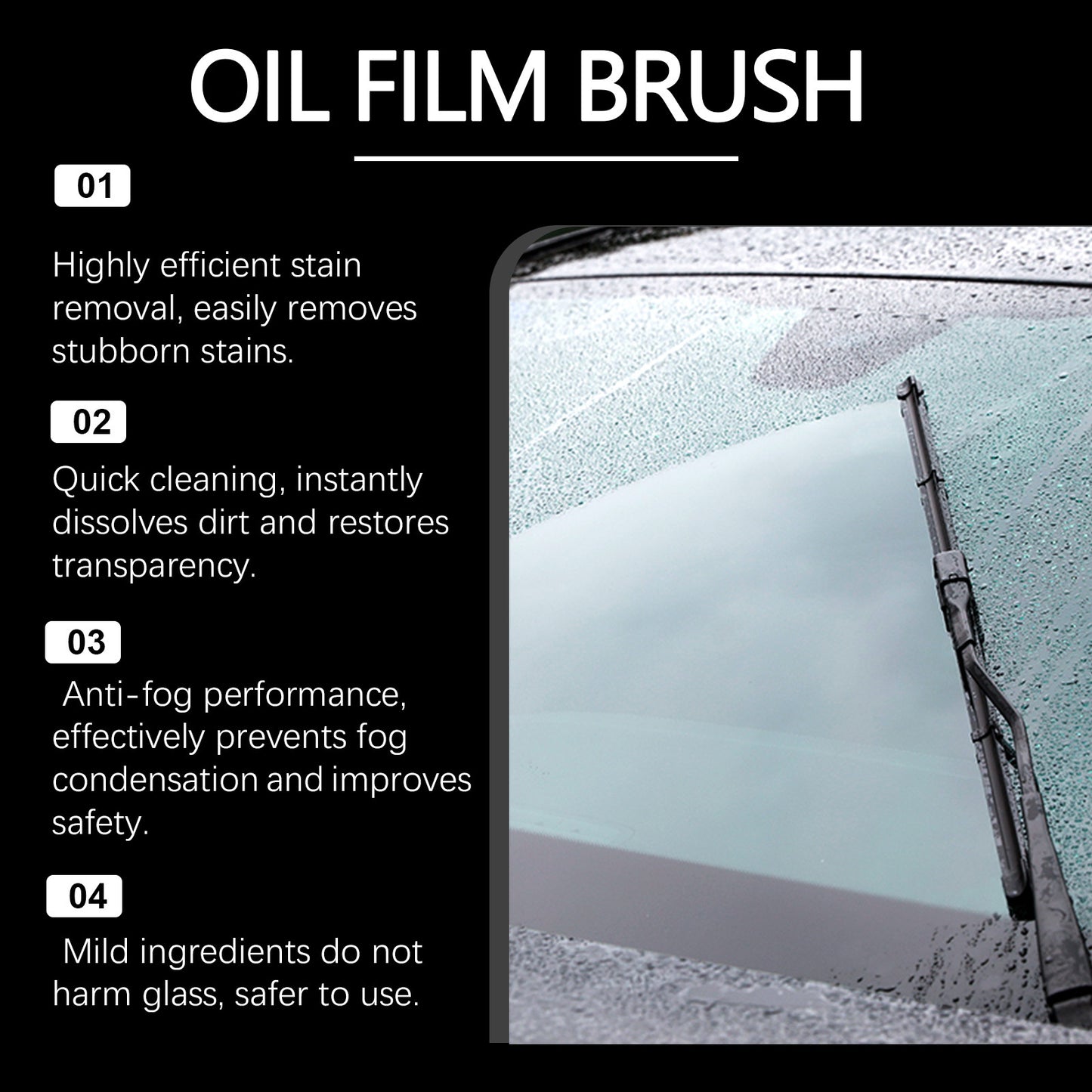 Car Oil Film Cleaning Brush