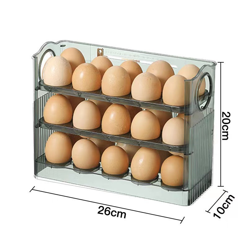 Flappable Egg Rack