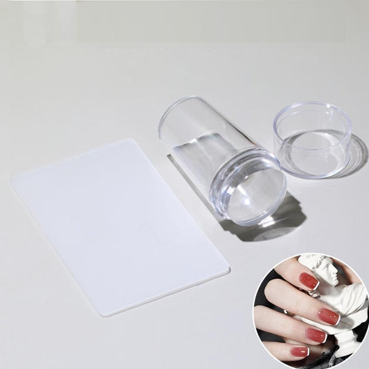 Transparent Silicone Nail Stamper