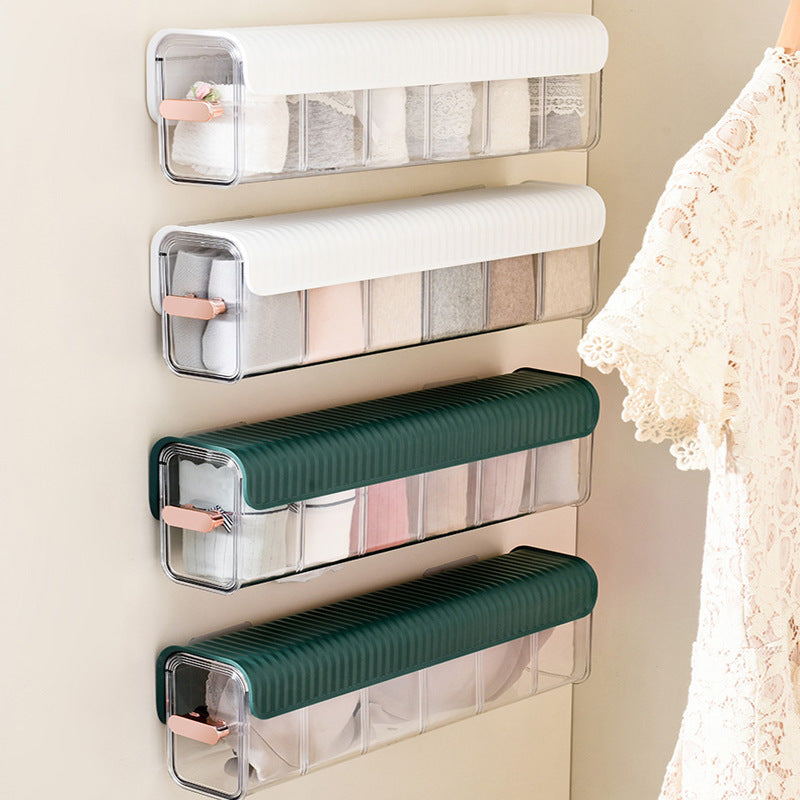 Clear Wall Mounted Drawer Organizer