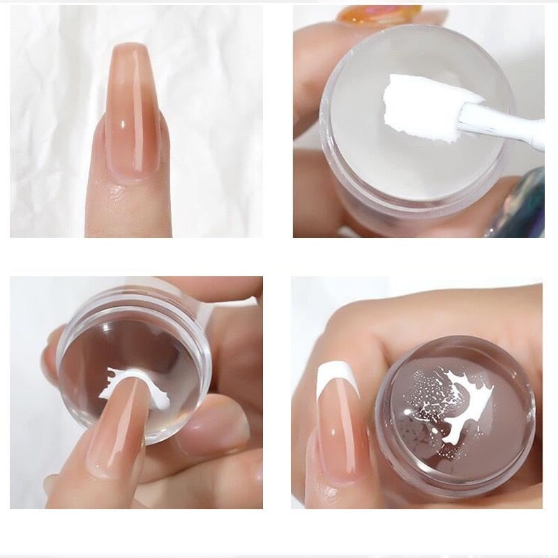 Transparent Silicone Nail Stamper