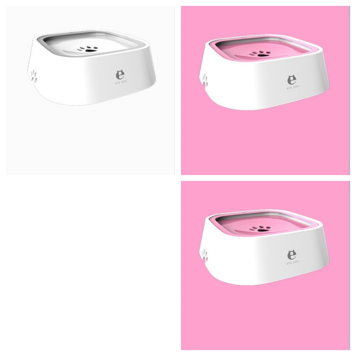 Pet floating water bowl