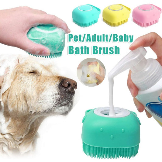 Silicone Massage Pet Brush