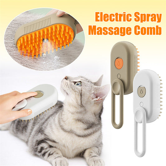 3 in 1 Pet Steamy Brush