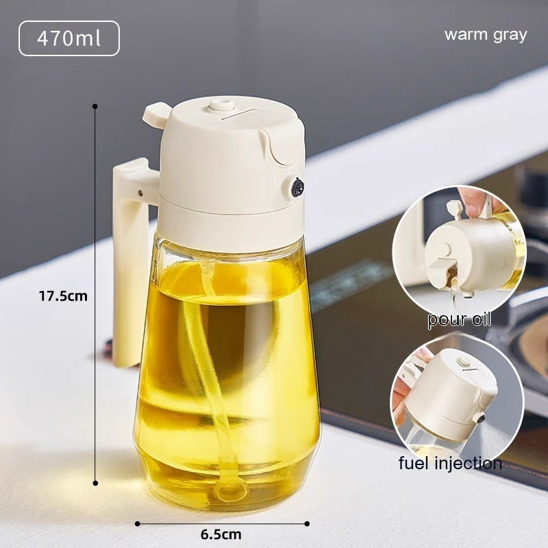 2-in-1 Olive Oil Sprayer & Dispenser