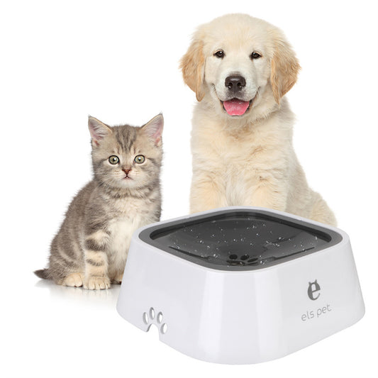 Pet floating water bowl