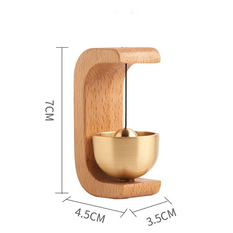 Mini Wooden Door Bell