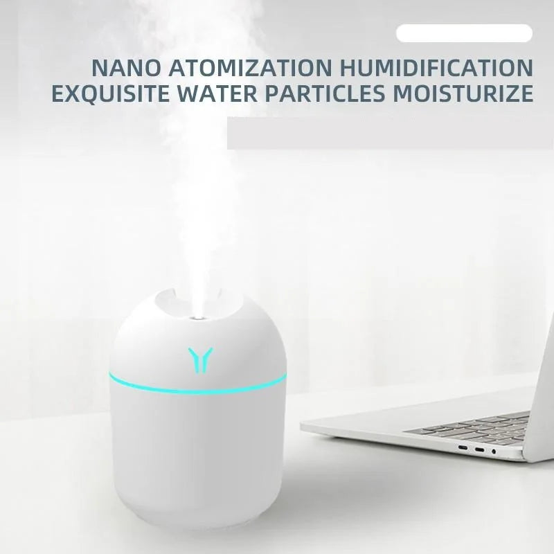 USB Mini Air Humidifier & Aroma Diffuser