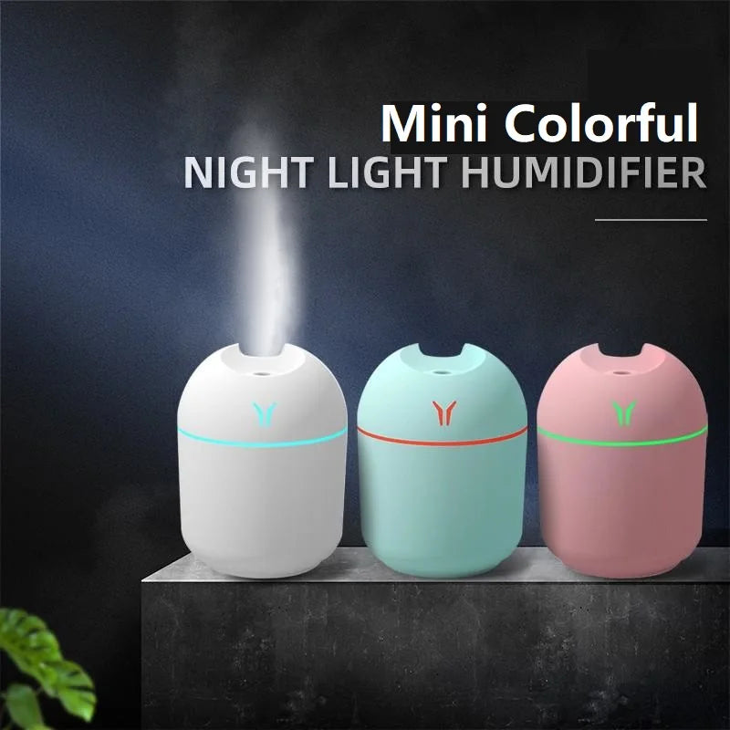 USB Mini Air Humidifier & Aroma Diffuser