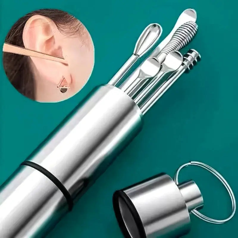 12-Piece Stainless Steel Ear Cleaning Kit