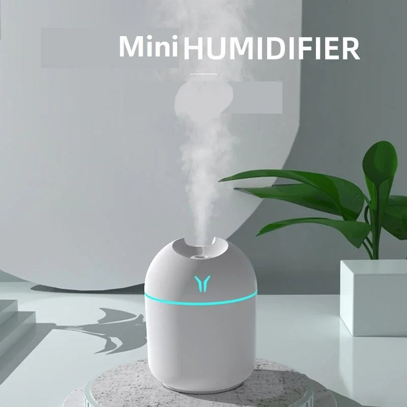 USB Mini Air Humidifier & Aroma Diffuser