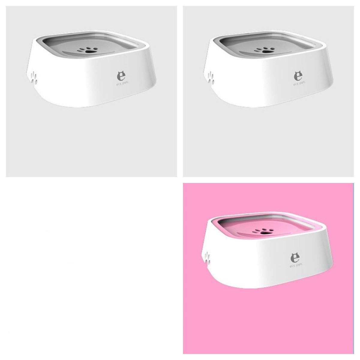 Pet floating water bowl