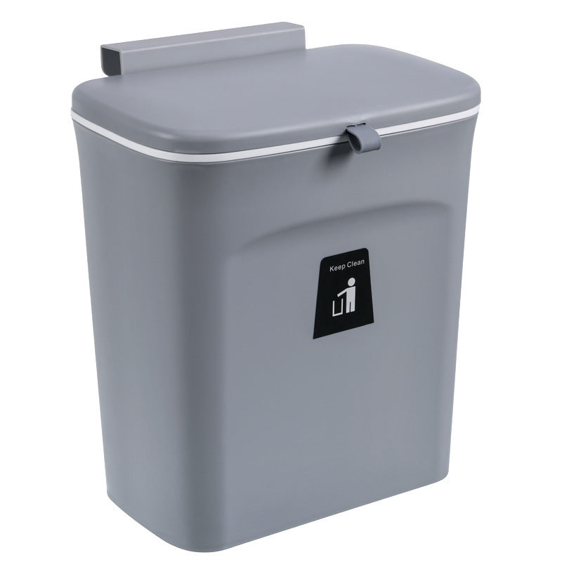 Wall-Mounted Trash Bin