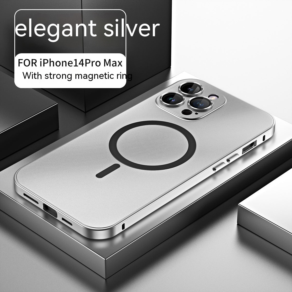 Magnetic Single-sided Spring Fastener Phone Case Lens Protector Protective Sleeve